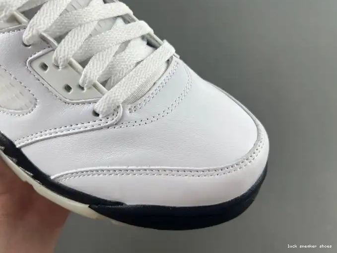 Reps LUCY 5 'WHITE JORDAN RETRO DD0587-110 AIR BLACK' 0509